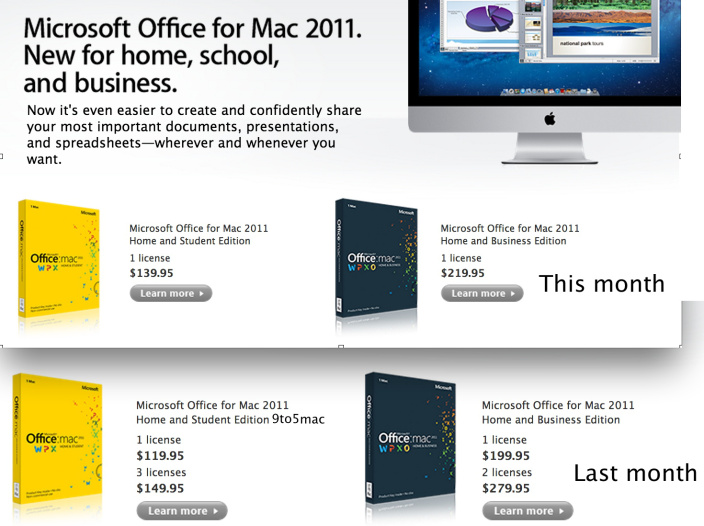 Microsoft Zvýšil Ceny Office 2011 Pro Mac – Letem Světem Applem