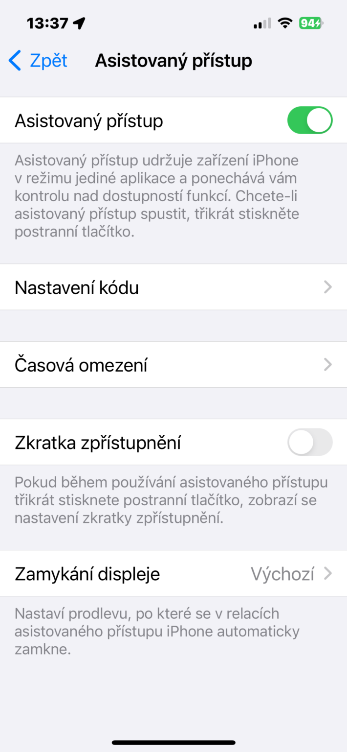 Jak Na Iphonu Nastavit Asistivn P Stup Letem Sv Tem Applem