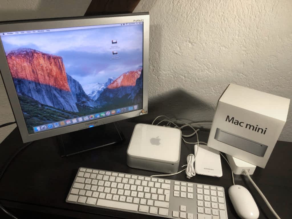 Apple mac mini 2009 апгрейд