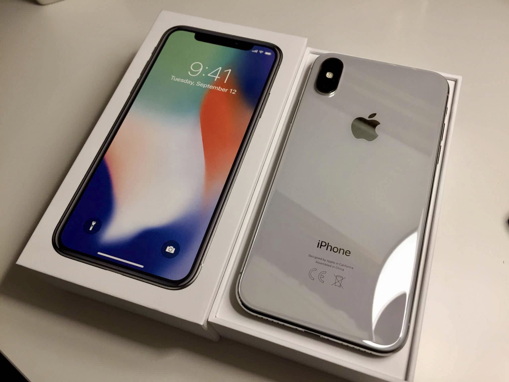 Iphone X 256Gb silver - Apple Bazar