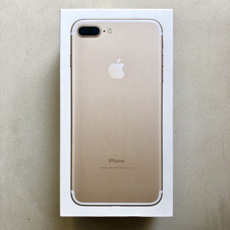 iPhone - 美品！iPhone 7 Plus Gold 128 GB SIMフリーの+spbgp44.ru