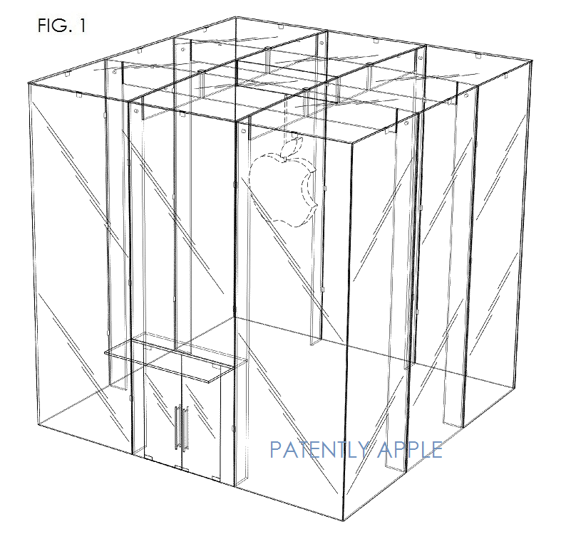 NYC Apple Store design patent