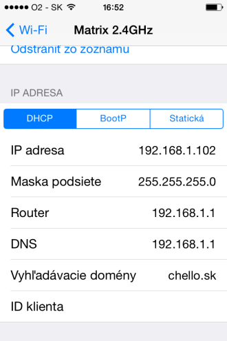 changing iphone dns address for neoload tunnel recording