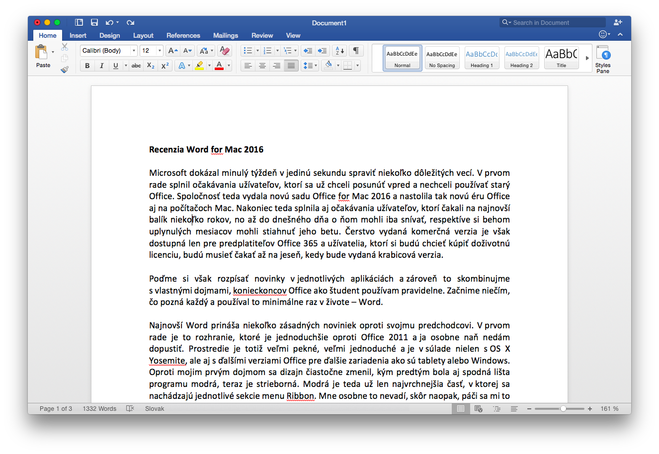 Proofing In Word For Mac 2016