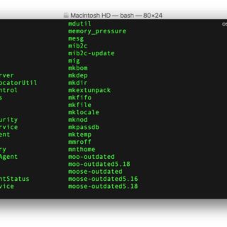 mac terminal commands list pdf