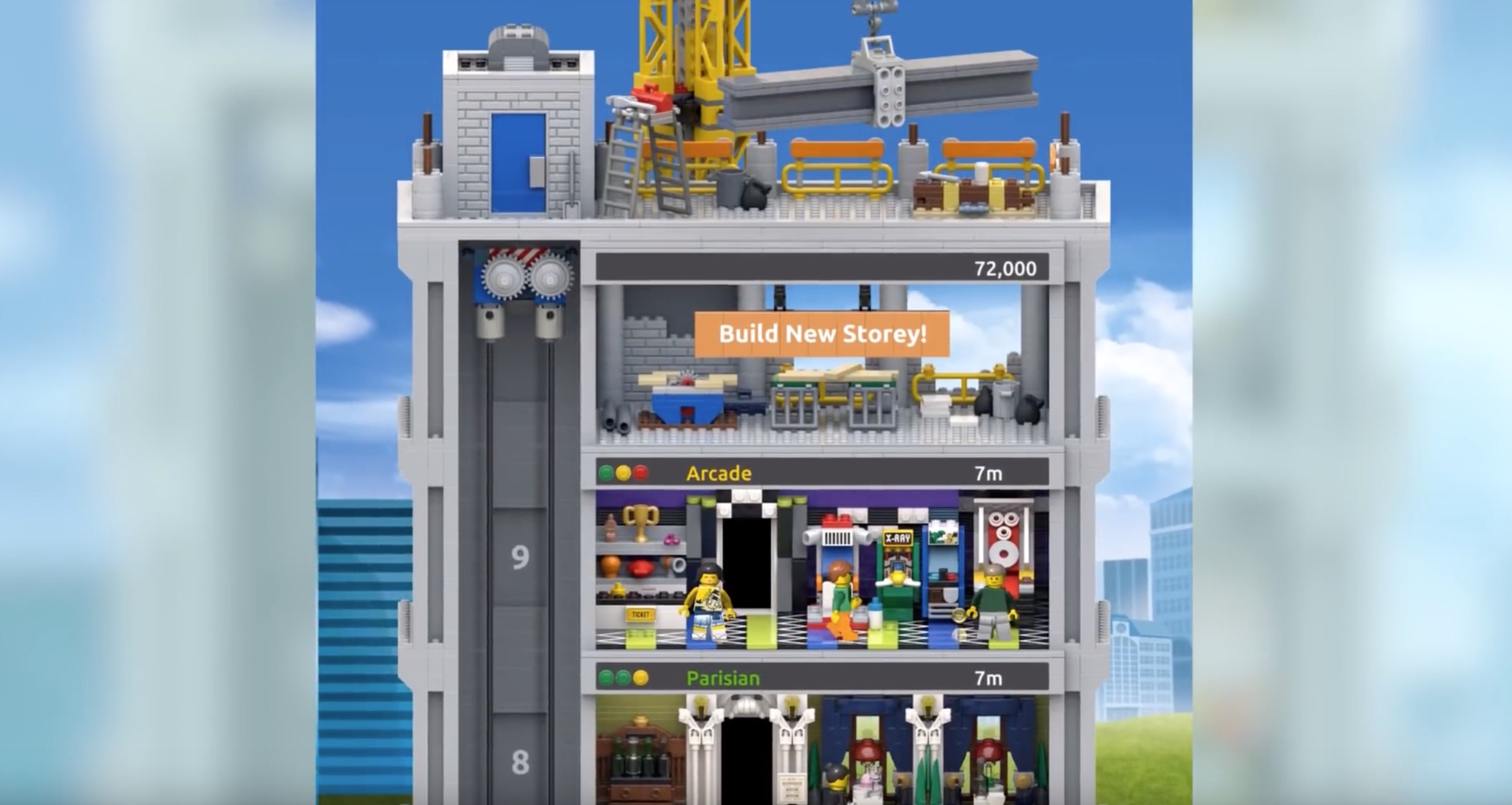 Lego propaguje svou blížící se mobilní hru Lego Tower velmi netradičním  způsobem – LSA Magazine