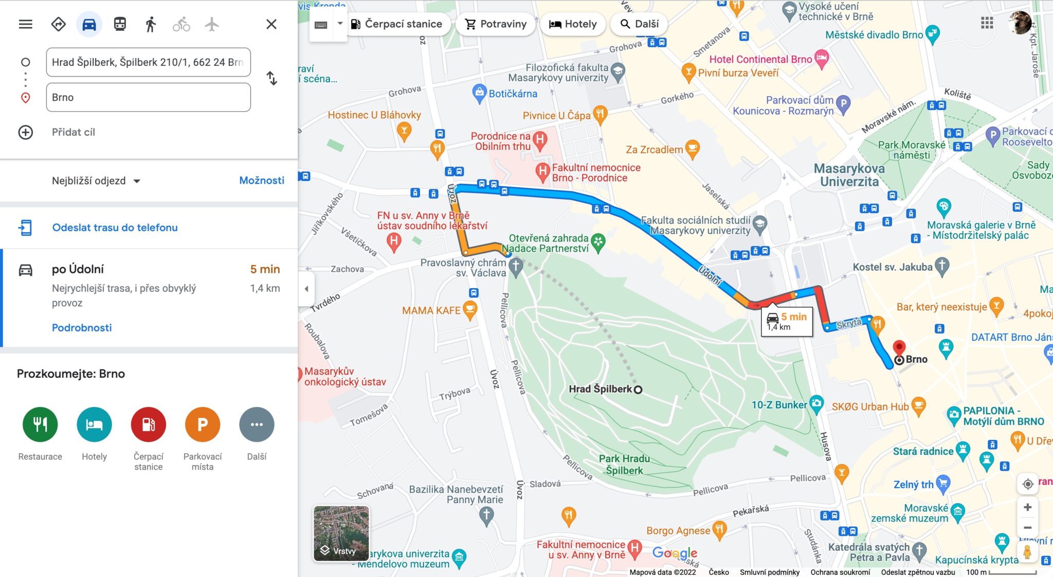 Google Maps na Macu 5 tipů a triků, které se vám určitě budou hodit