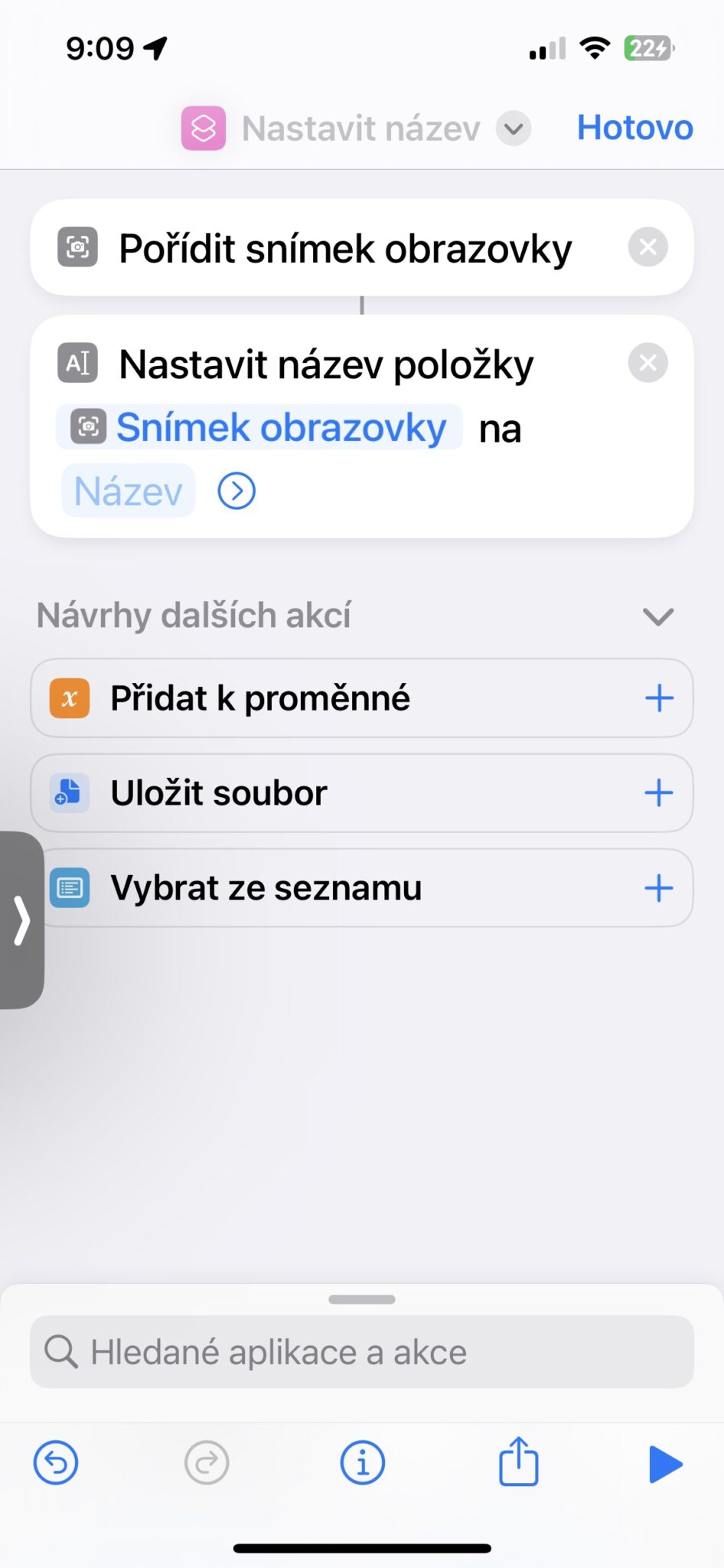 Jak na iPhonu okamžitě pojmenovat screenshot – Letem světem Applem